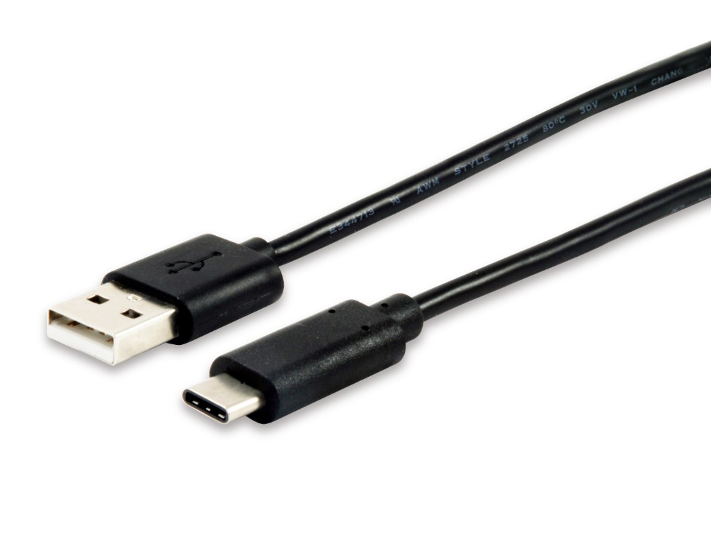 Cabo EQUIP USB 2.0 Type-A para Type-C 1M 1